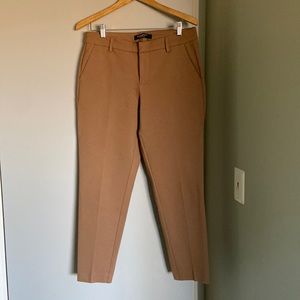 Trousers. Camel color. Liverpool brand. Size 10/30. Stretch straight leg.